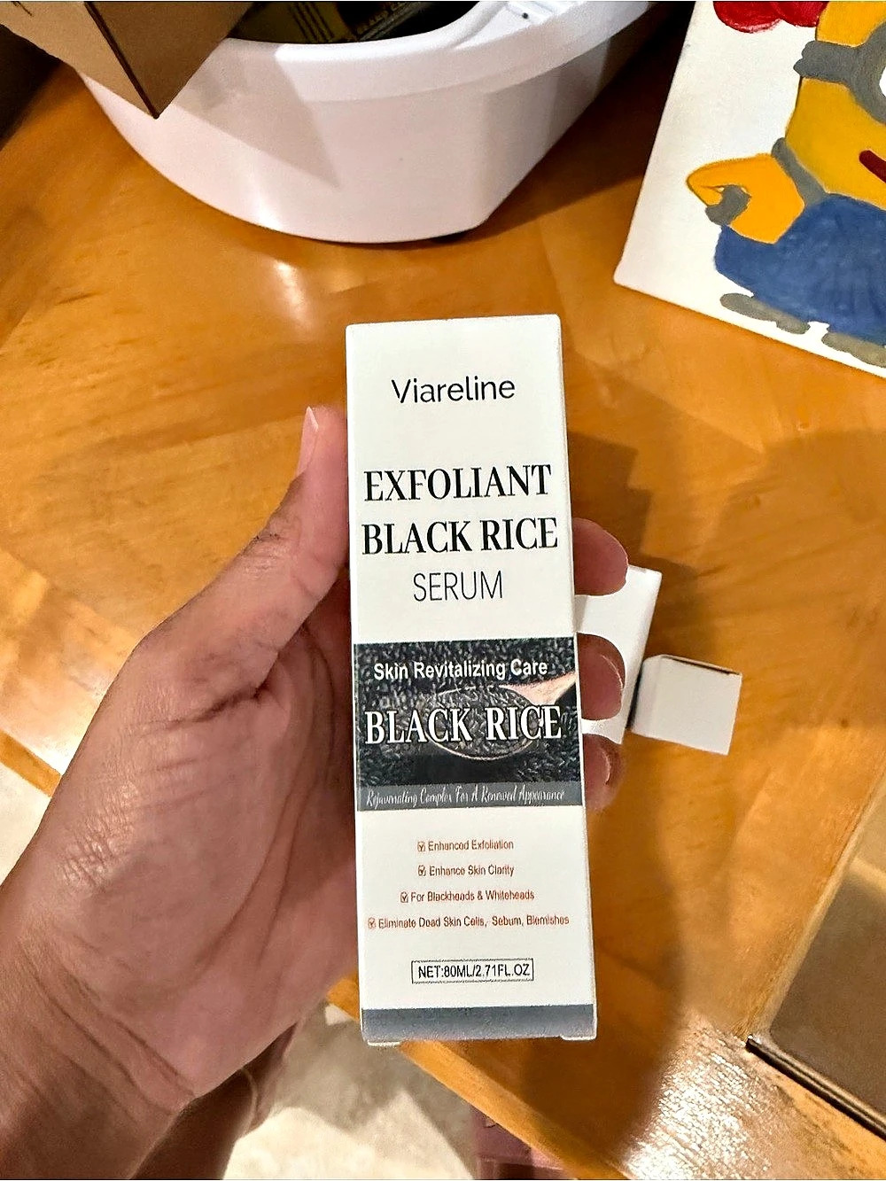 Viareline Exfoliant Black Rice Serum Black Rice Serum
